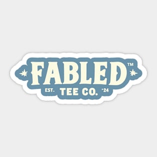 Fabled Logo Sticker